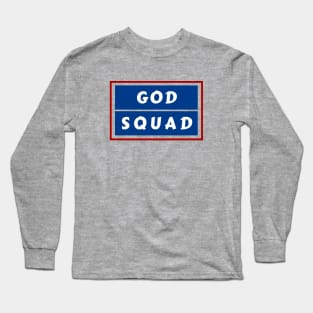 God Squad | Christian Typography Long Sleeve T-Shirt